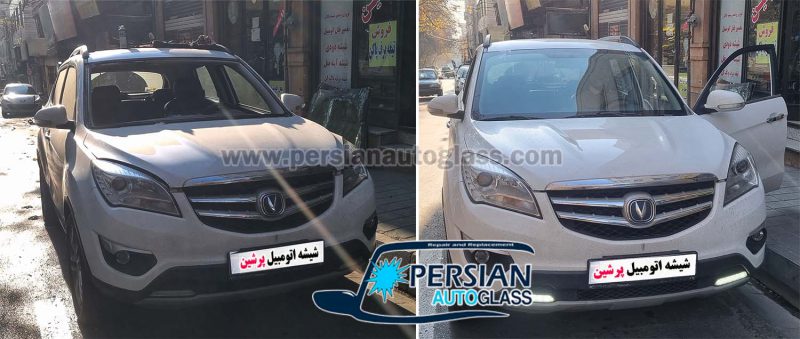 شیشه جلو چانگان cs35