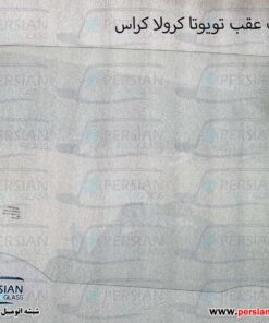 شیشه درب عقب تویوتا کرولا کراس